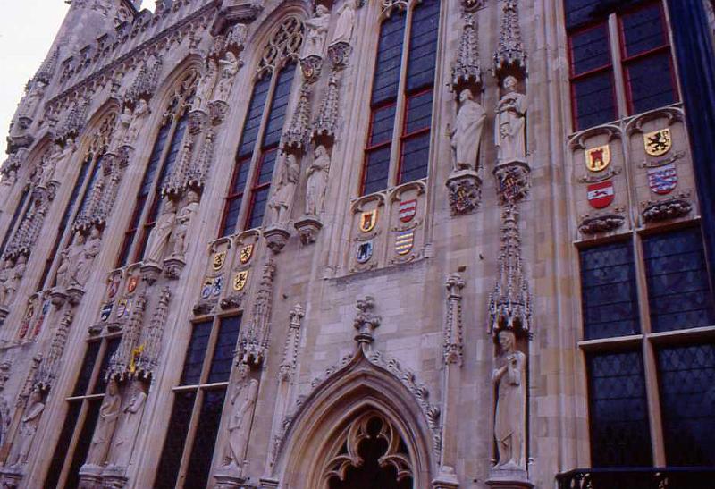 39-Bruges,Hotel de Ville,14 agosto 1989.jpg